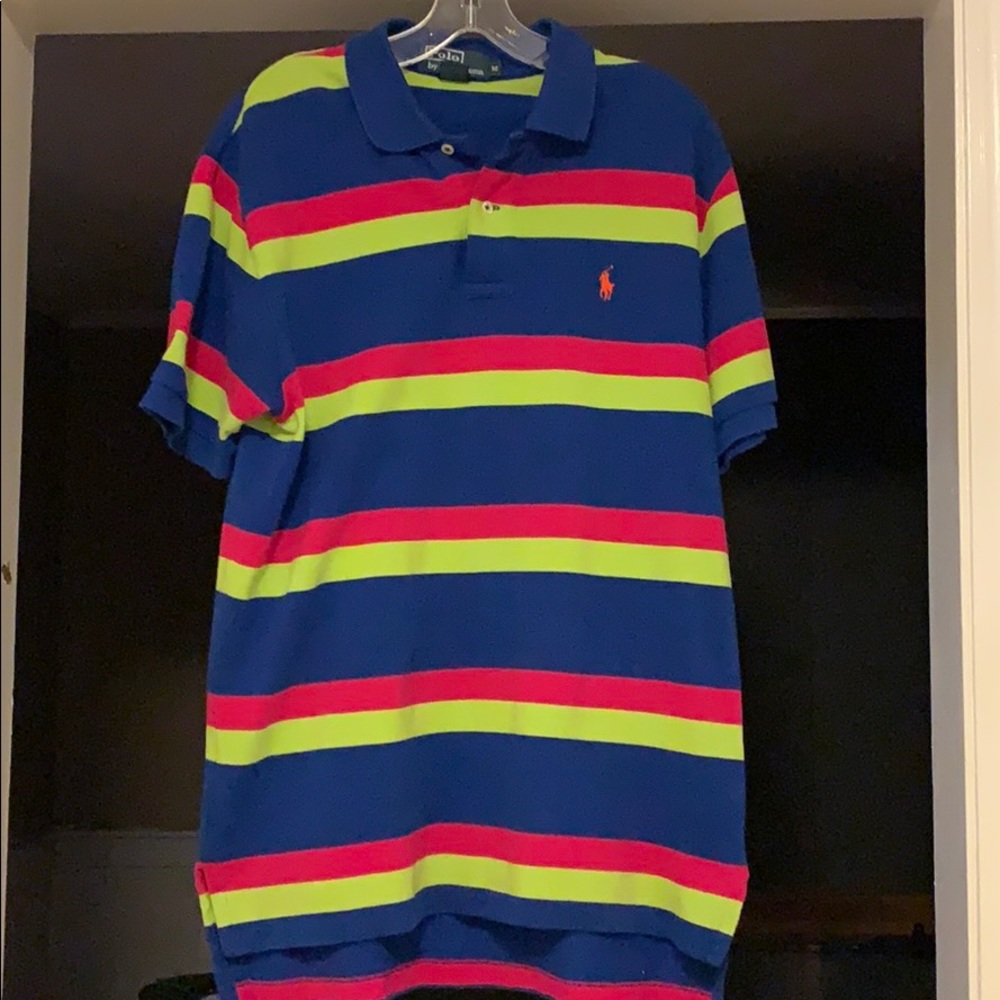 Vintage Striped Polo by Ralph Lauren
